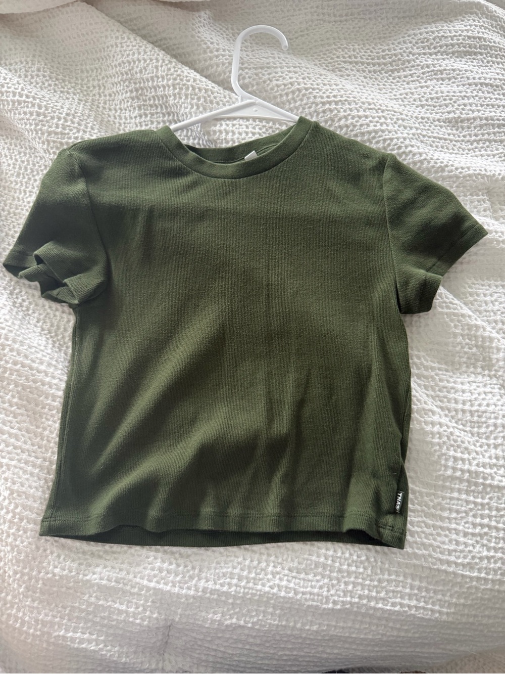 Aritzia Homestretch Ribbed Tee